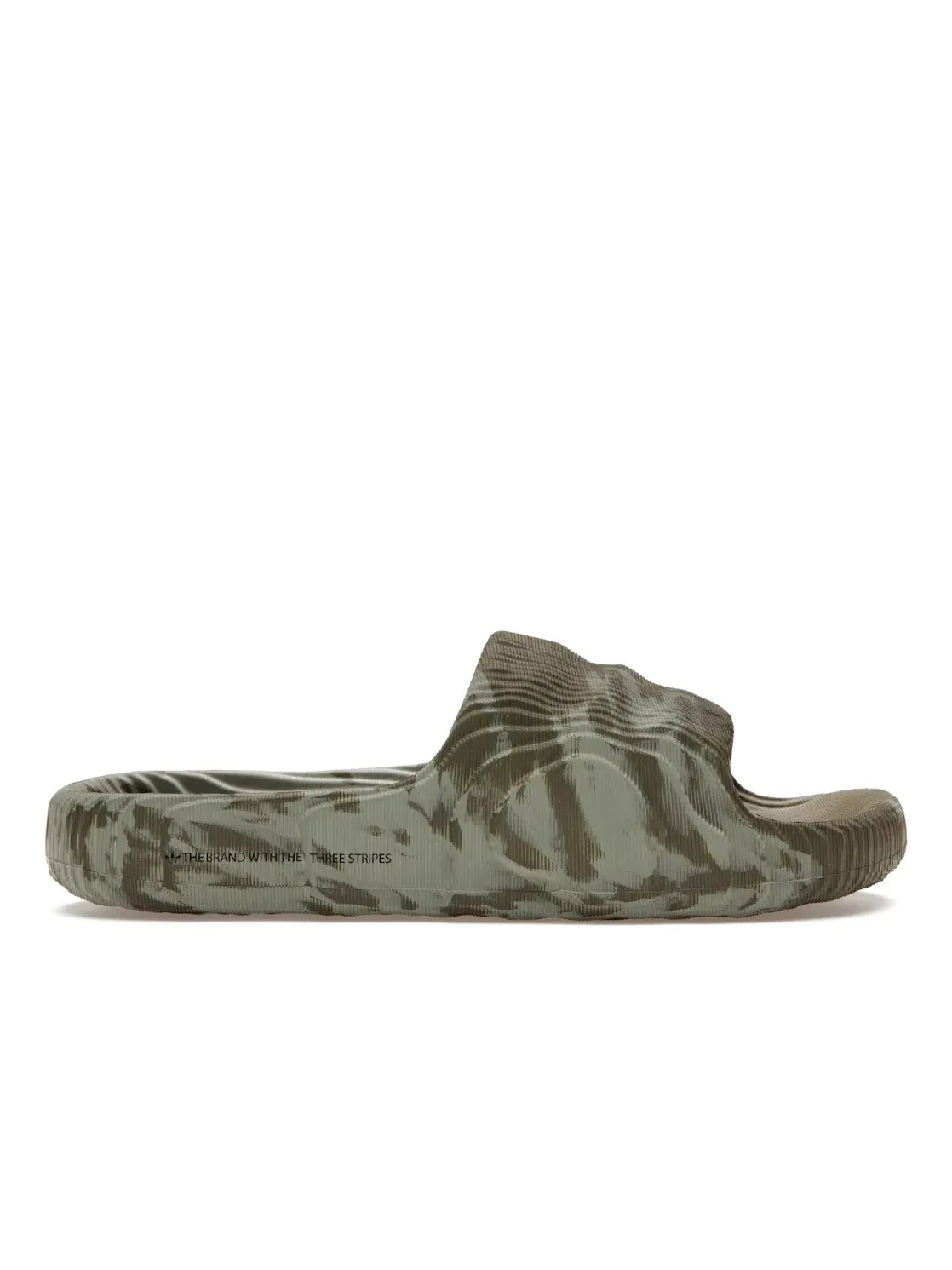 Мужские шлепанцы с контрастными вставками Adidas Adilette 22 Slides — изображение 1 из 4