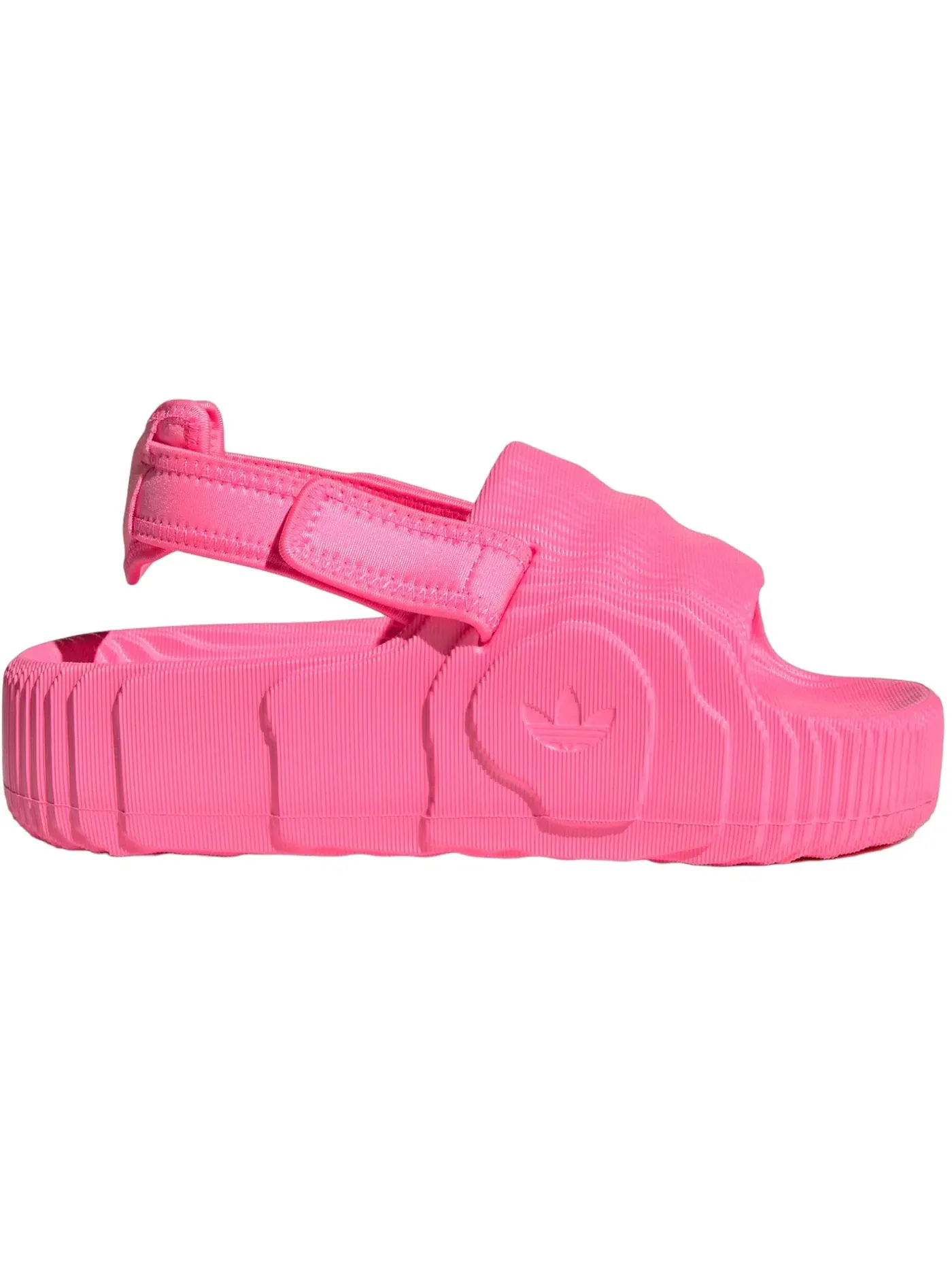 Женские шлепанцы с ремешком Adilette 22 XLG Adidas — изображение 1 из 1, розовый/розовый/черный