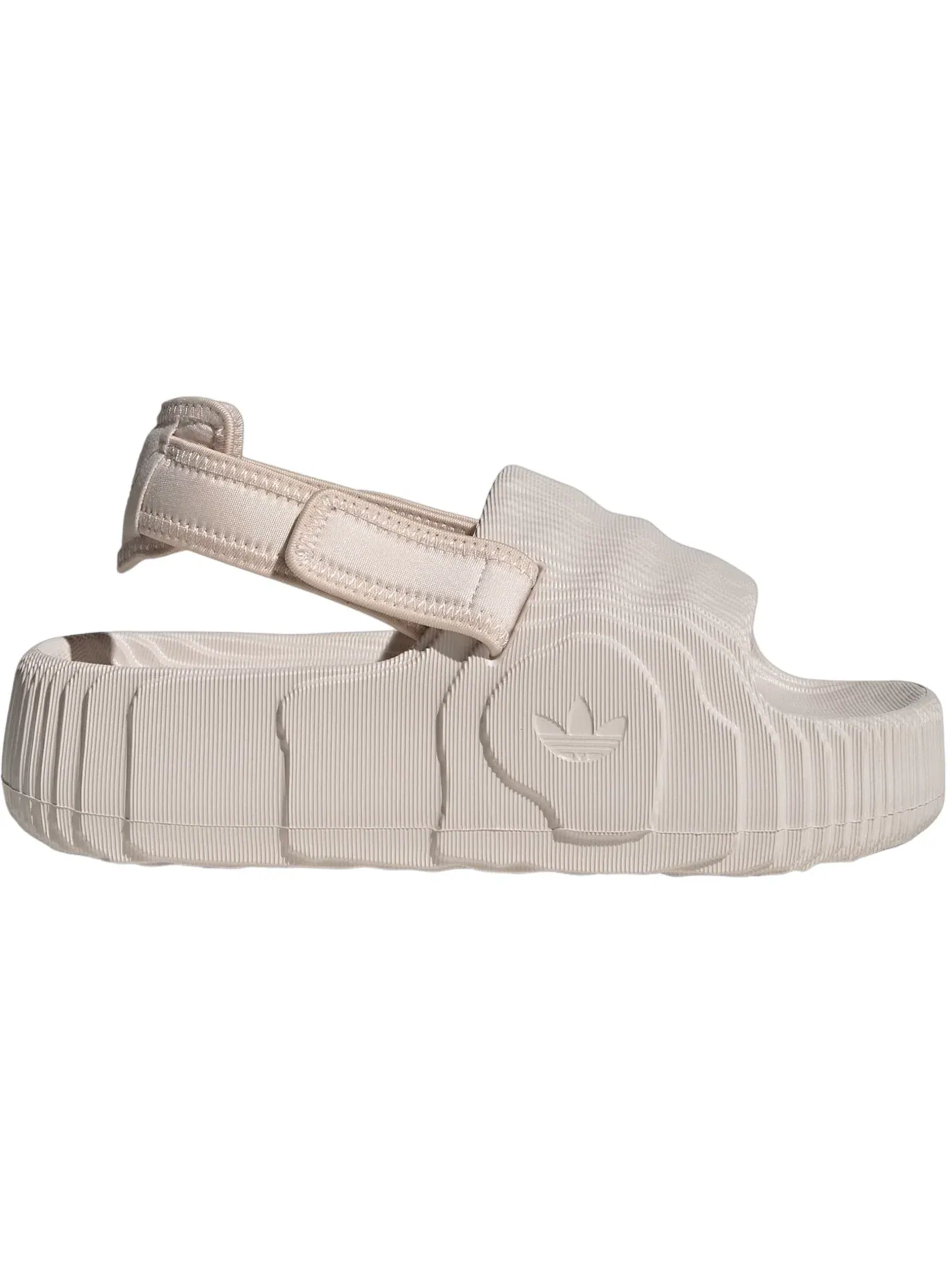 Женские шлепанцы с контрастной подошвой Adidas Adilette 22 XLG Slides, Putty Mauve — изображение 1 из 1