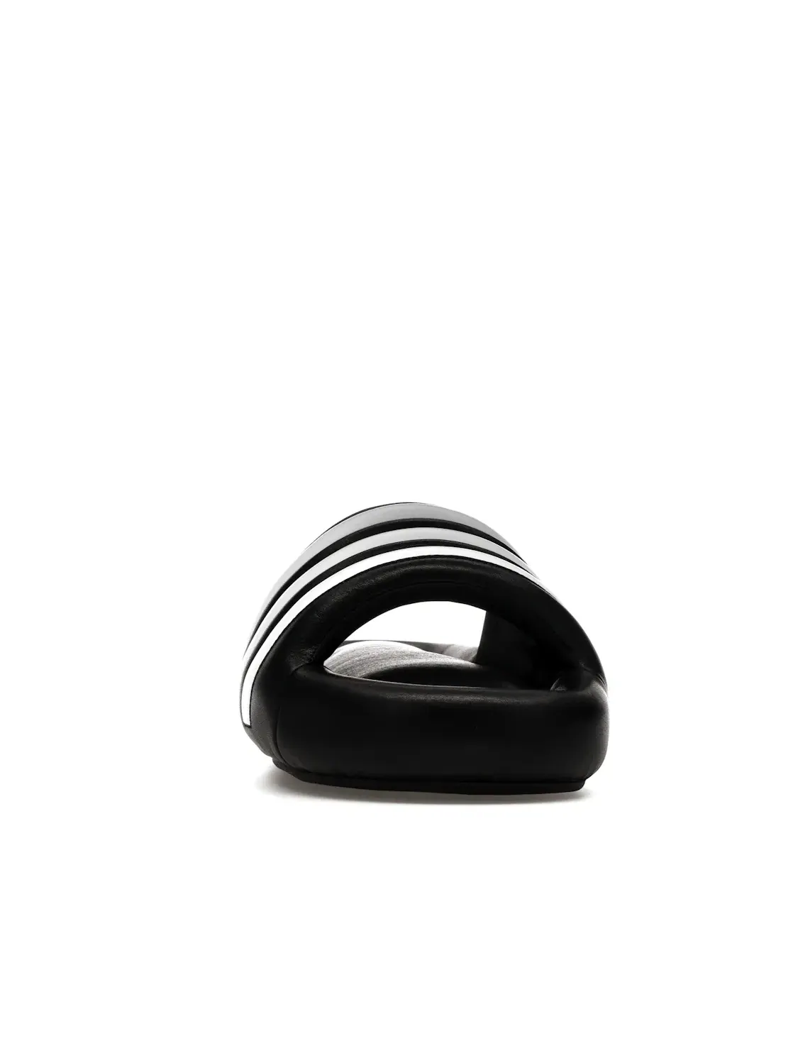 Мужские шлепанцы с контрастными акцентами Adidas Adilette 24 Slides — изображение 2 из 4, черный/белый/черный