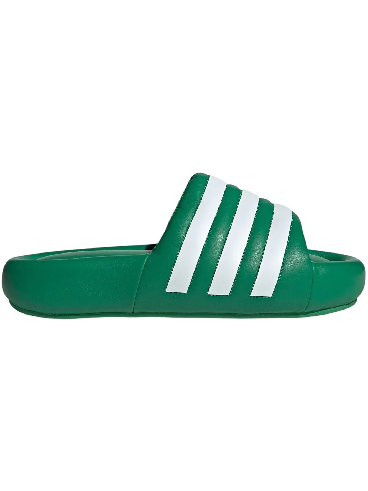 Мужские шлепанцы с ремешком Adidas Adilette 24 Slides — изображение 1 из 1, зеленый/белый/зеленый