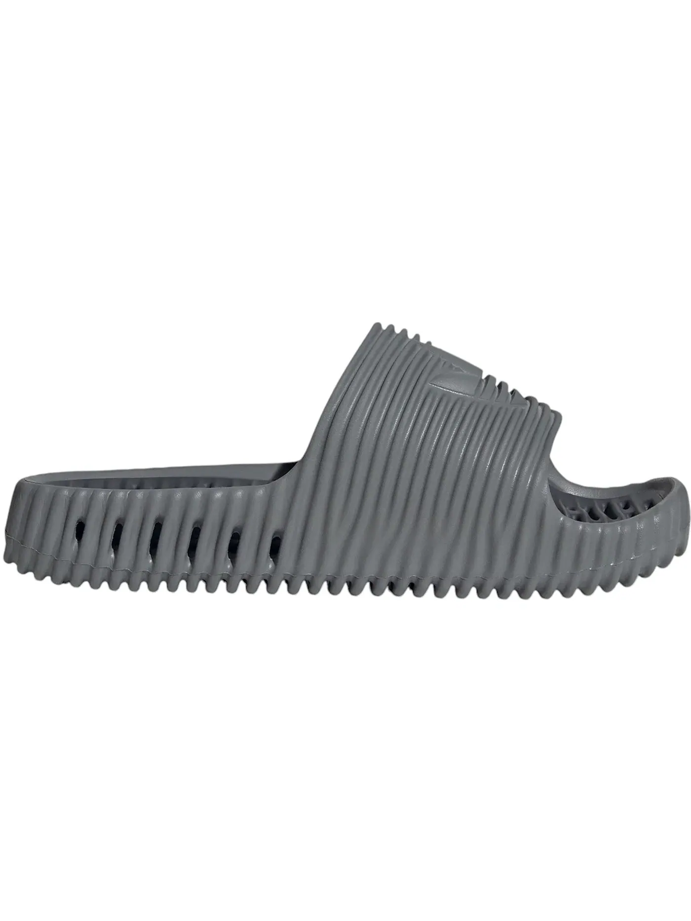 Мужские сандалии-шлепанцы с логотипом Adilette 25 Slides Adidas — изображение 1 из 1, серый/серый