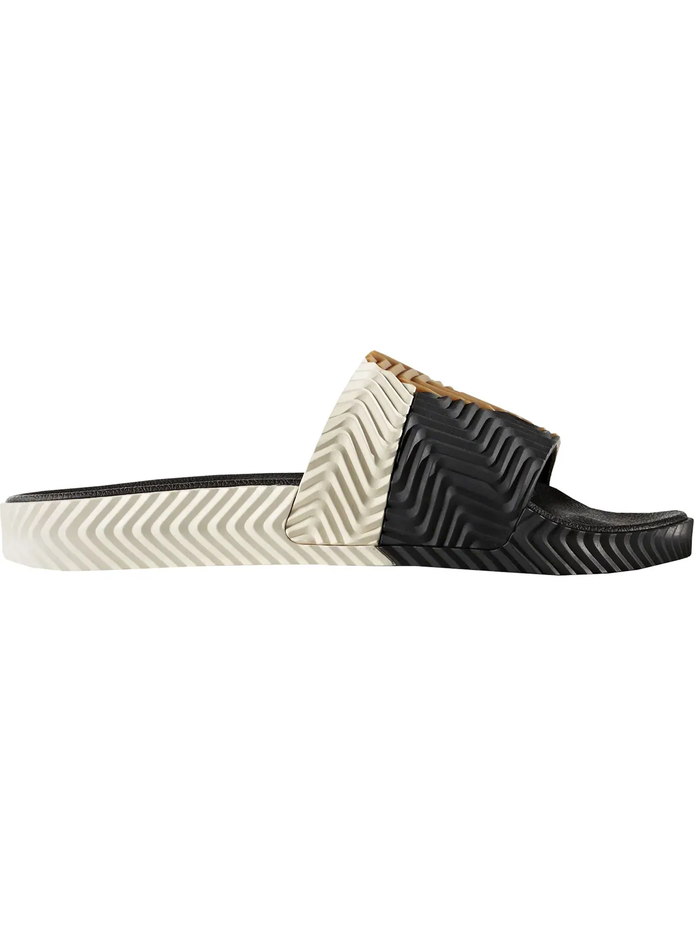 Мужские шлепанцы с ремешком Adidas adilette — изображение 1 из 1, черный/белый/черный