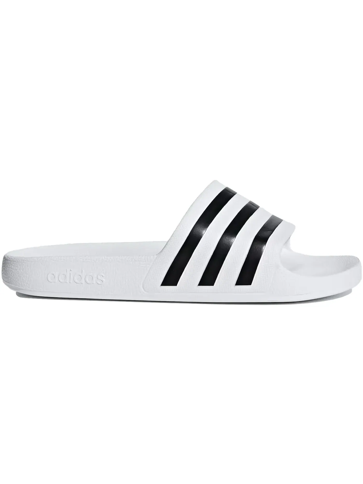 Мужские шлепанцы с контрастными вставками Adidas Adilette Aqua Slides — изображение 1 из 1, белый/черный/белый