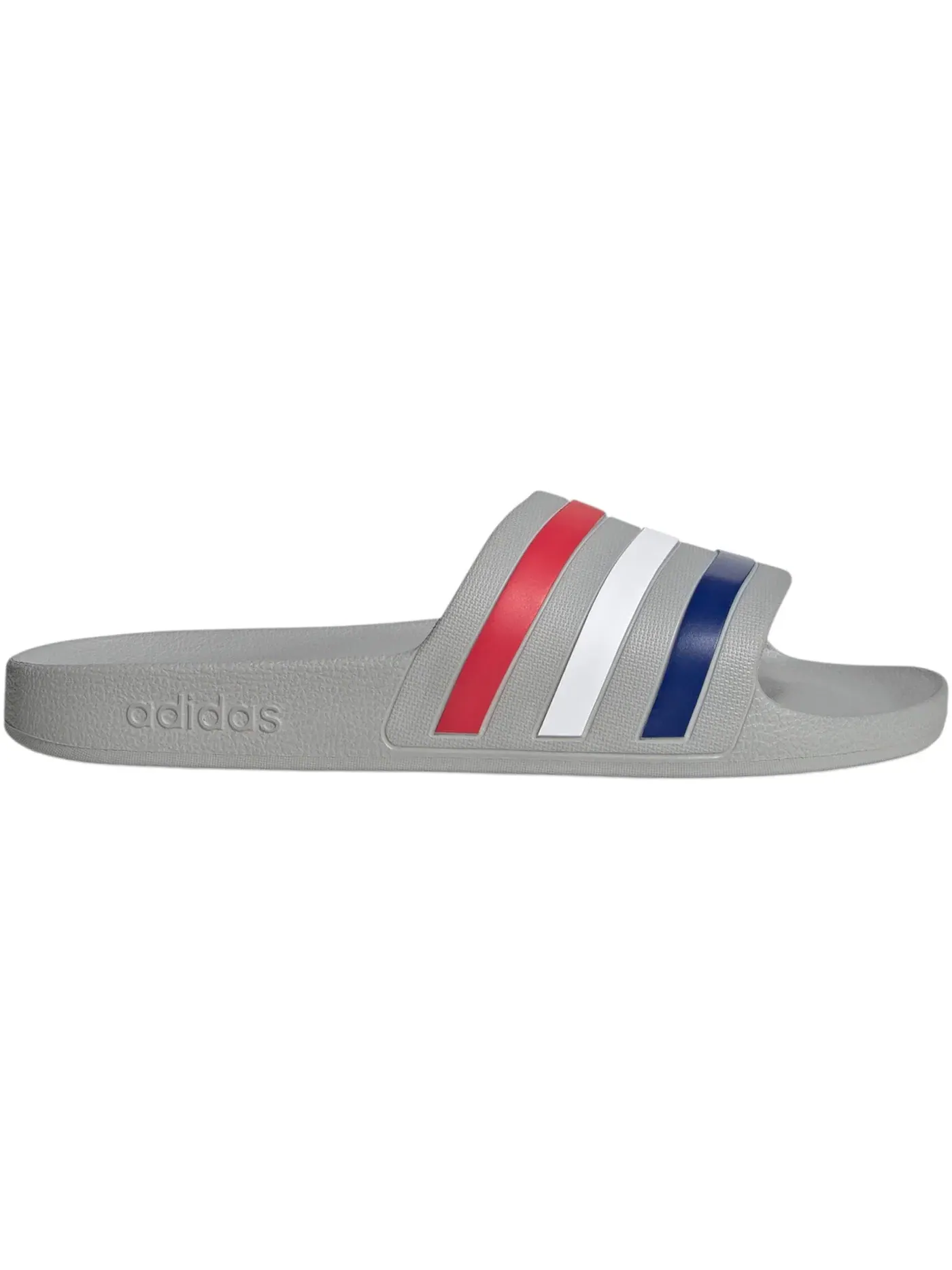 Мужские шлепанцы с контрастной подошвой Adilette Aqua Slides Adidas — изображение 1 из 1, серый