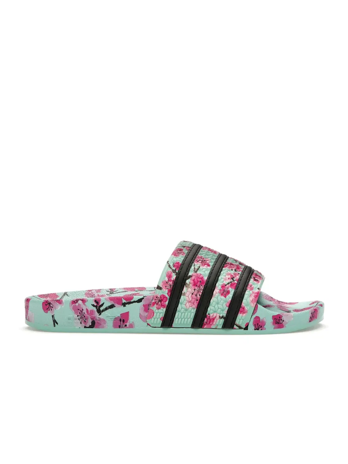 Мужские шлепанцы с принтом Adidas adilette — изображение 1 из 4, мульти