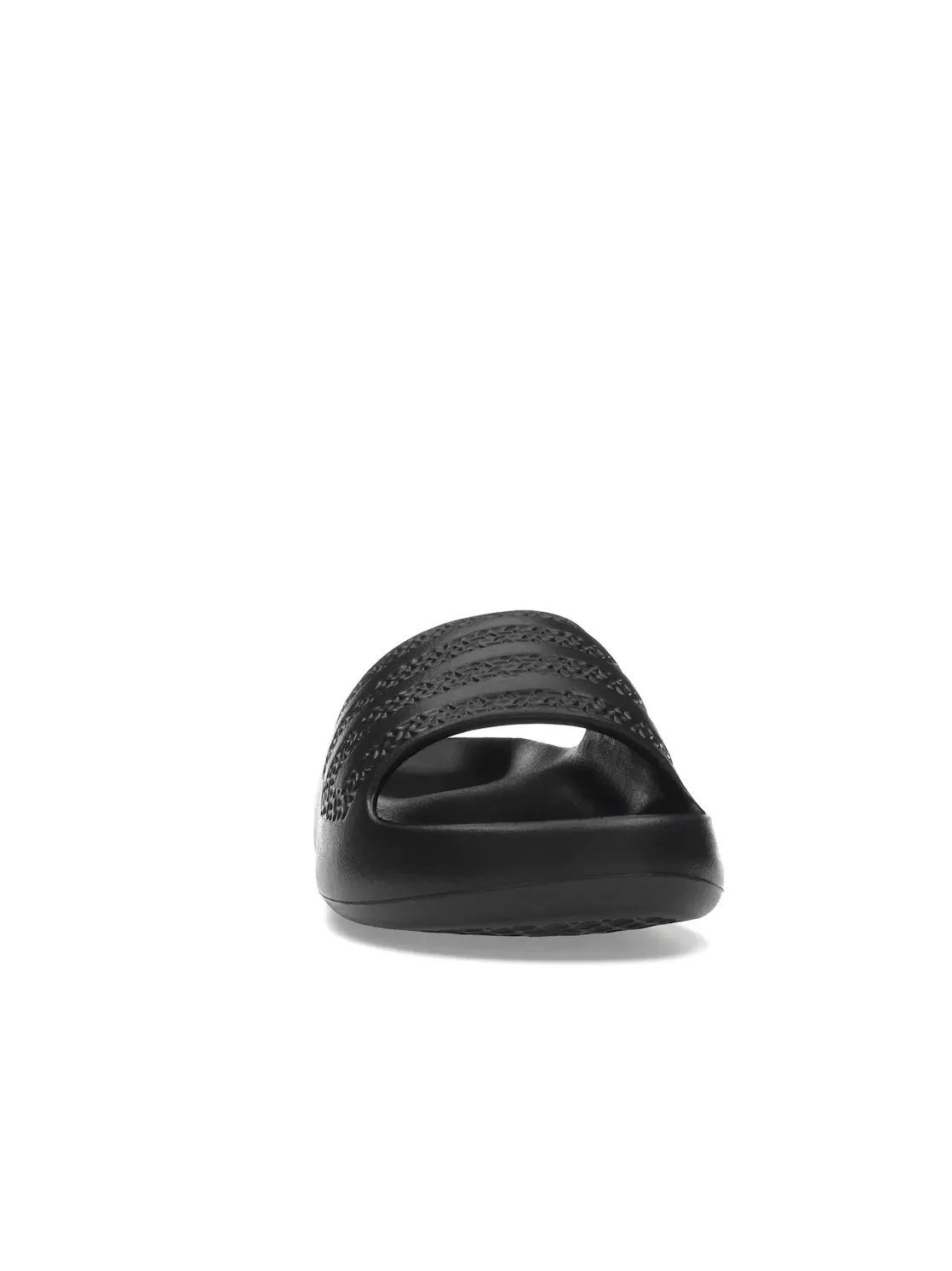 Женские шлепанцы с контрастной подошвой Adidas Adilette Ayoon — изображение 2 из 4, черный/белый/черный