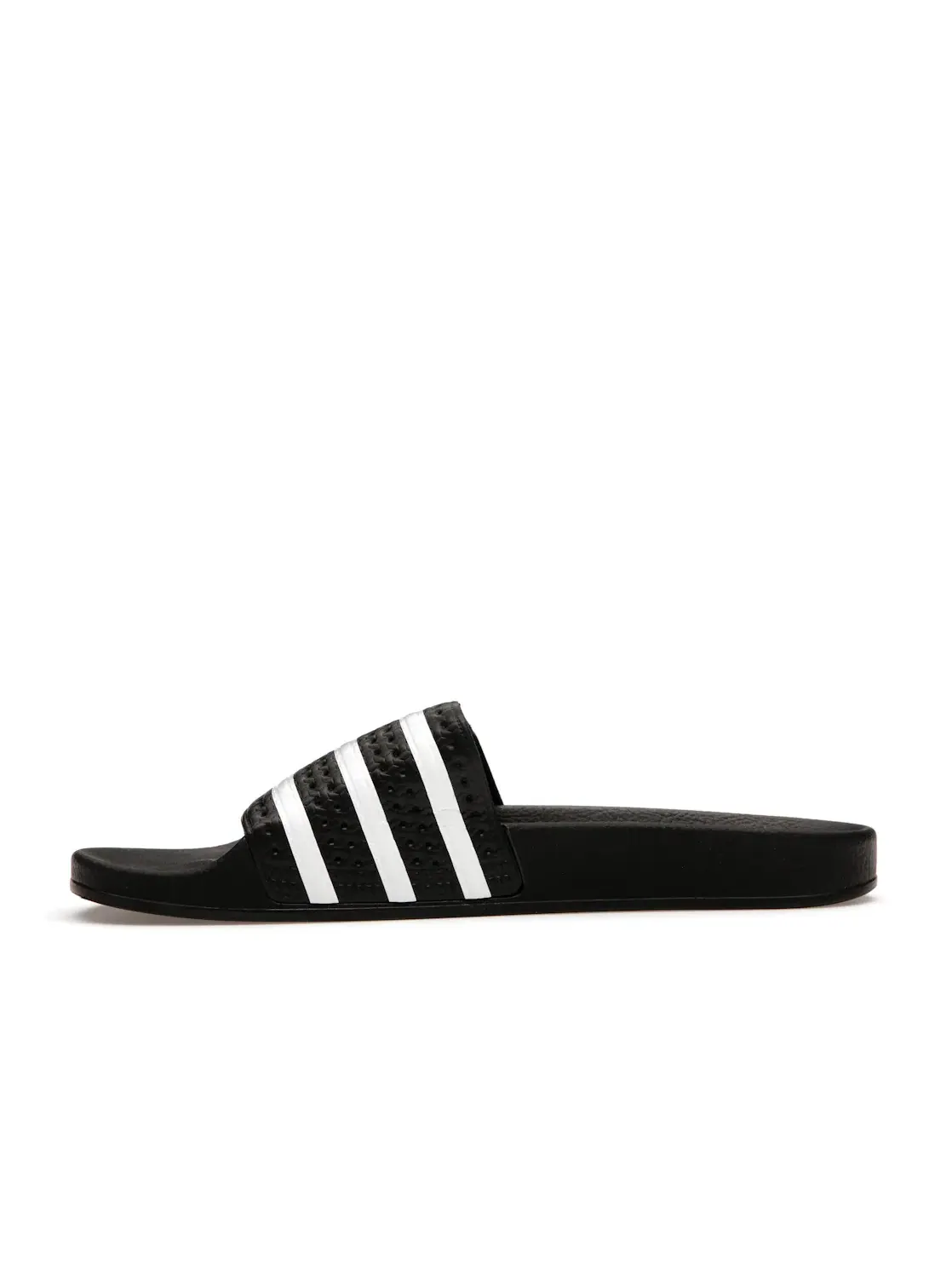 Мужские шлепанцы с ремешком Adilette Slides Adidas — изображение 3 из 4, черный/белый/черный