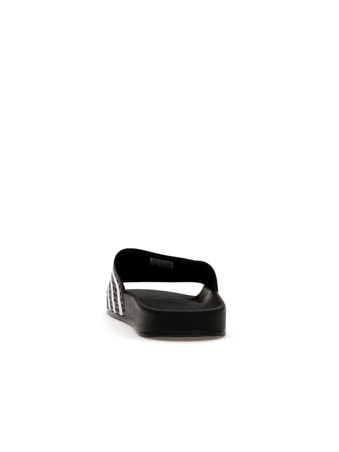 Мужские шлепанцы с ремешком Adilette Slides Adidas — изображение 4 из 4, черный/белый/черный