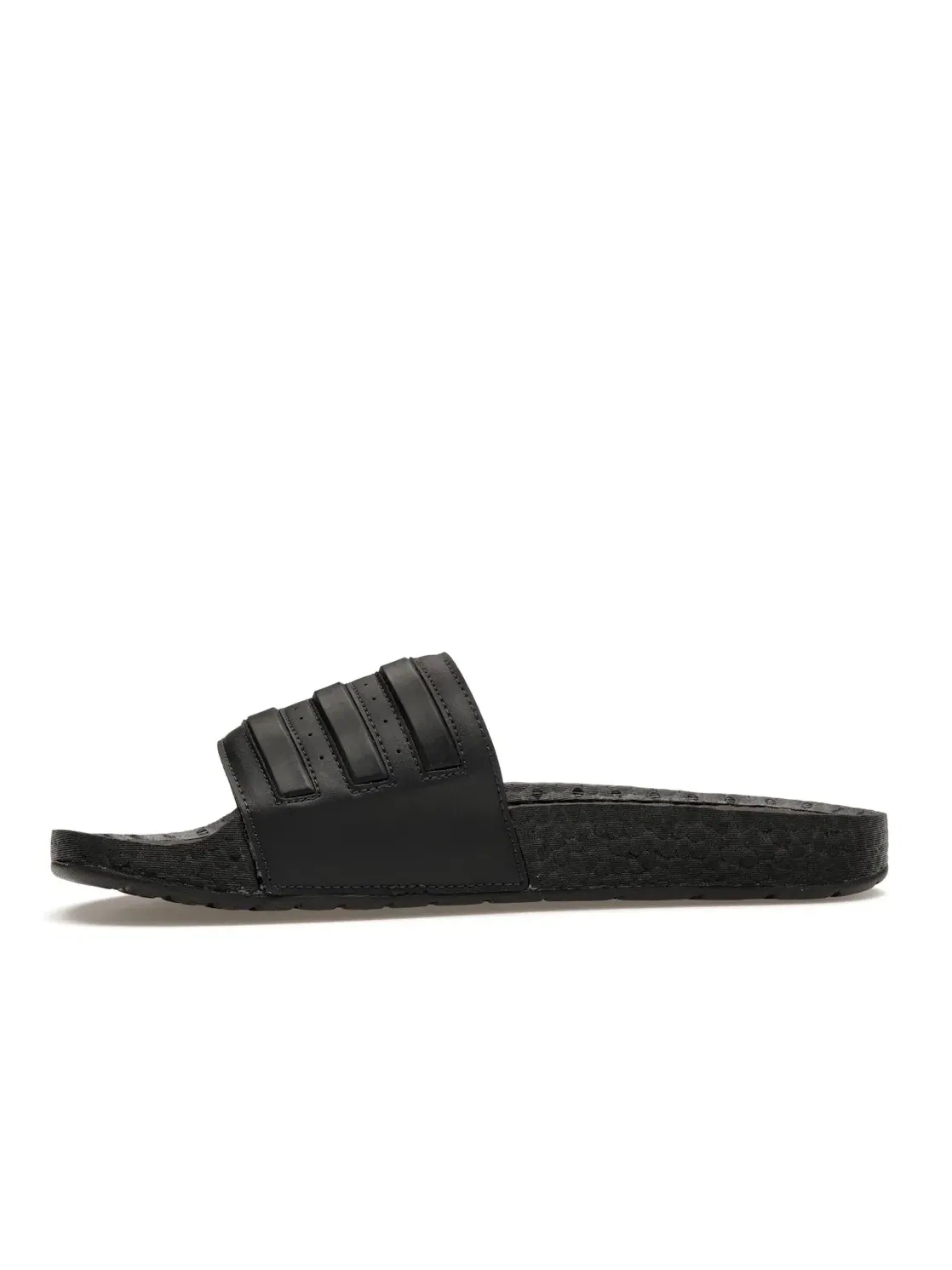 Мужские шлепанцы с ремешком Adilette Boost Adidas — изображение 3 из 4, черный/черный