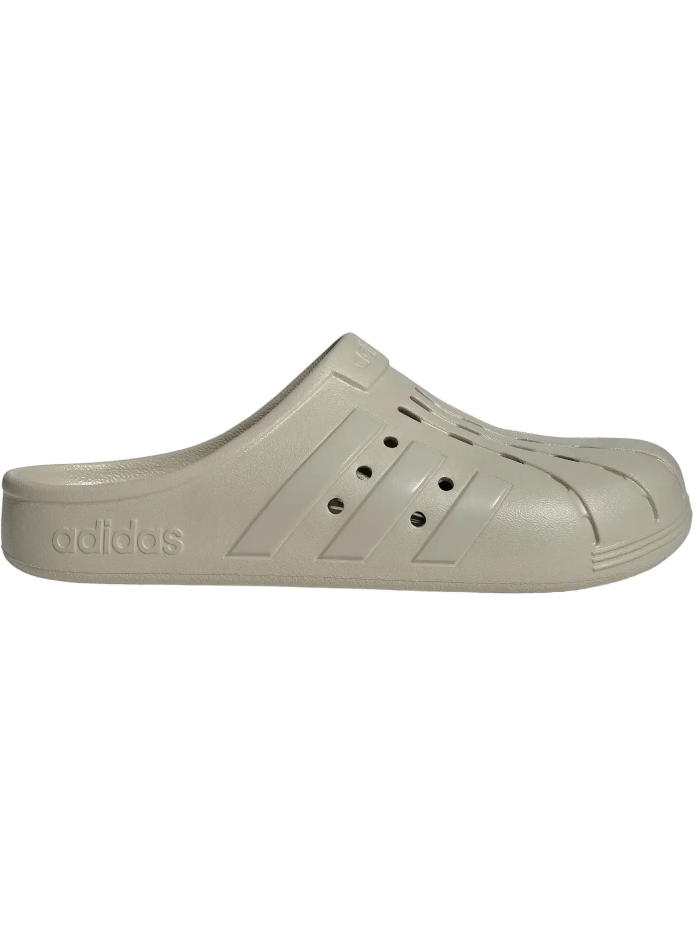 Мужские шлепанцы с закрытым носом Adilette Clogs Adidas — изображение 1 из 1, серый