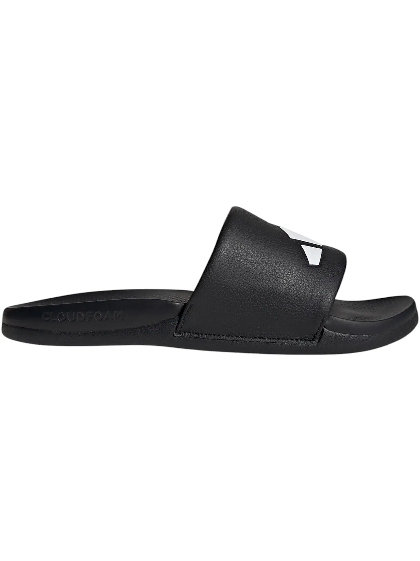 Мужские шлепанцы с контрастными вставками Adilette Comfort 2.0 Adidas — изображение 1 из 1, черный/белый/черный