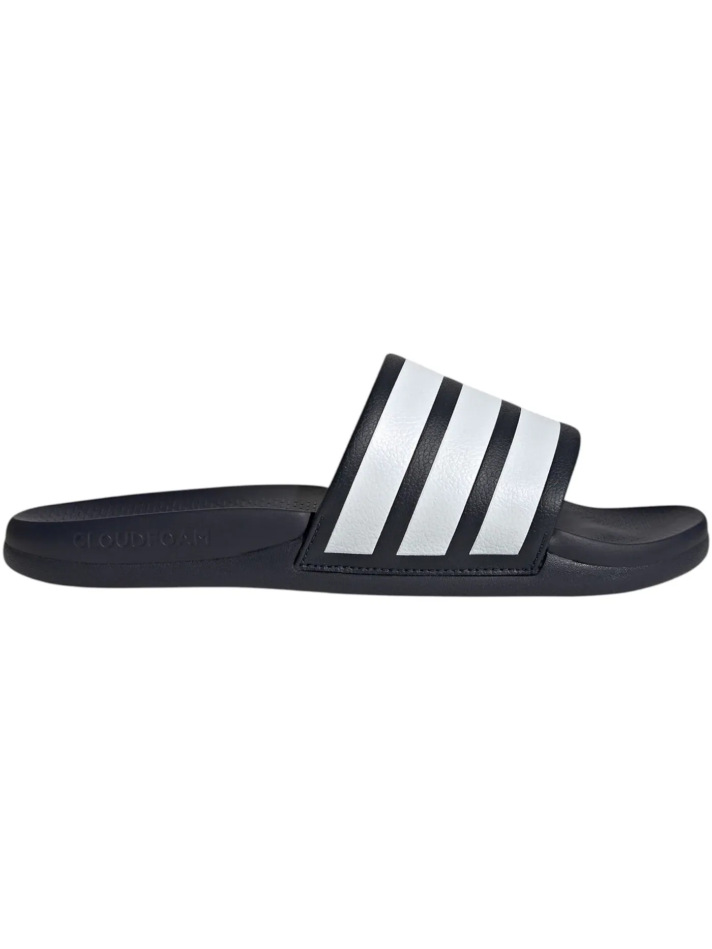Мужские шлепанцы с контрастной подошвой Adidas Adilette Comfort 2.0 — изображение 1 из 1, белый