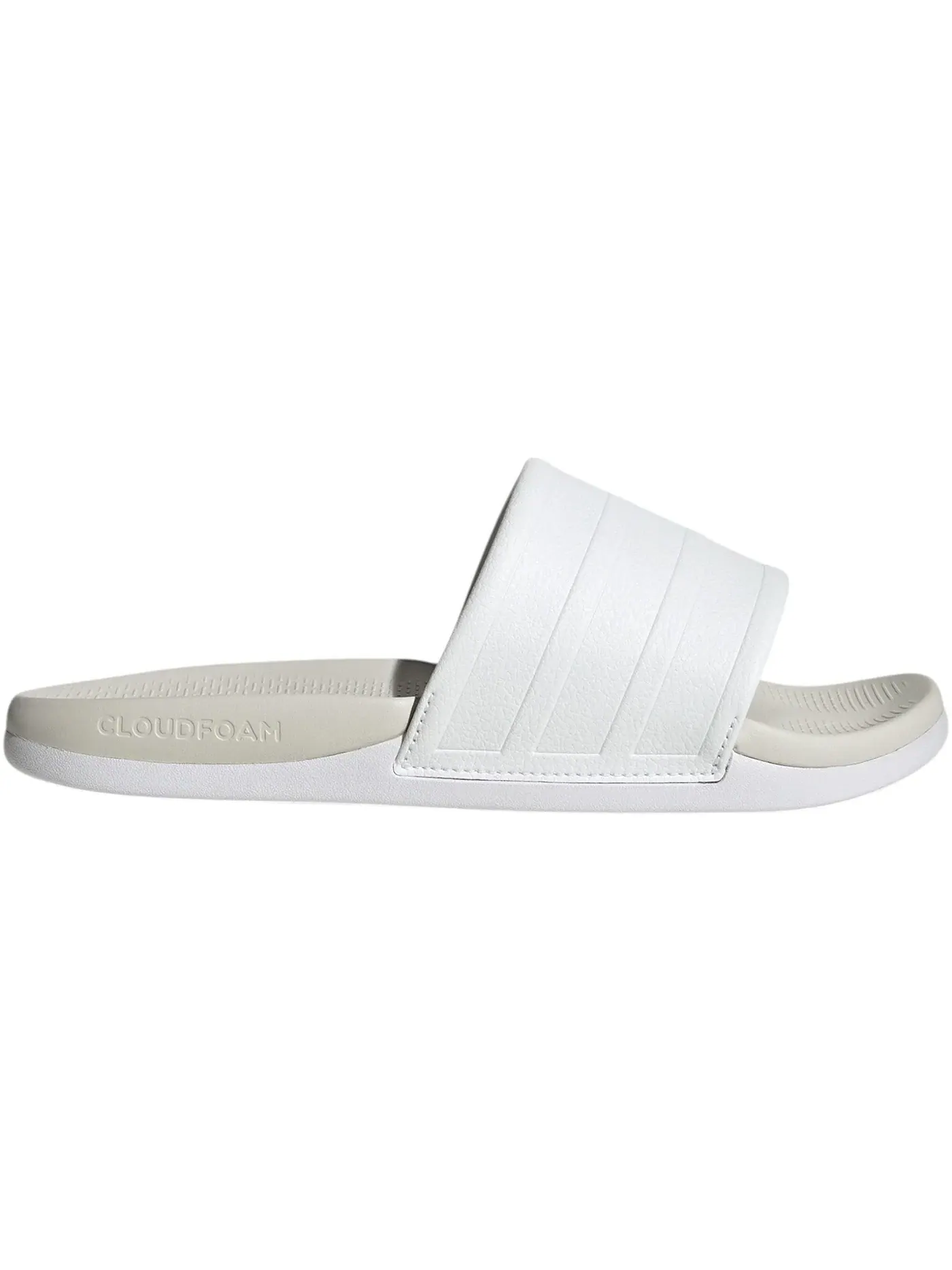 Женские сандалии-слайды с контурной стелькой Adidas Adilette Comfort 2.0 — изображение 1 из 1, белый белый белый