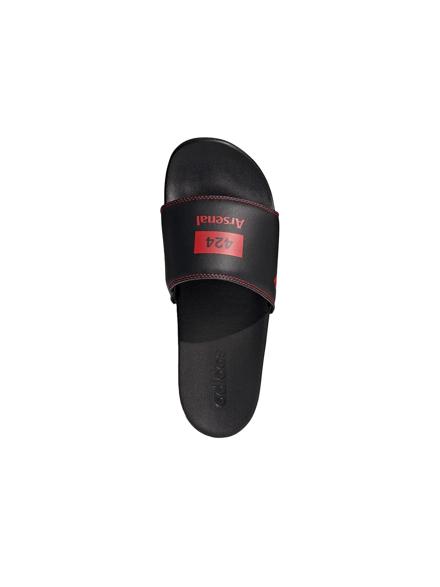Мужские шлепанцы с логотипом Adidas Adilette Comfort Slides Adidas — изображение 2 из 2, черный//черный