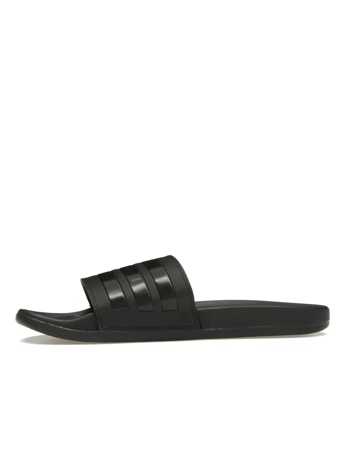 Мужские шлепанцы с контрастной подошвой Adidas Adilette Comfort Slides — изображение 3 из 4, черный