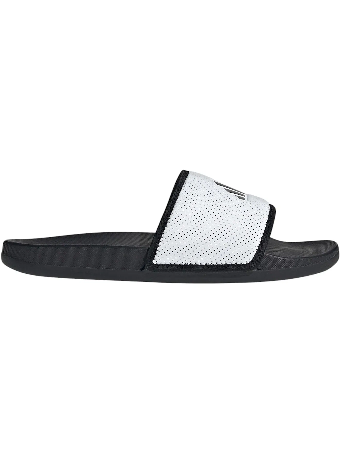 Мужские шлепанцы с ремешком Adidas Adilette Comfort Slides — изображение 1 из 1, черный/черный/белый