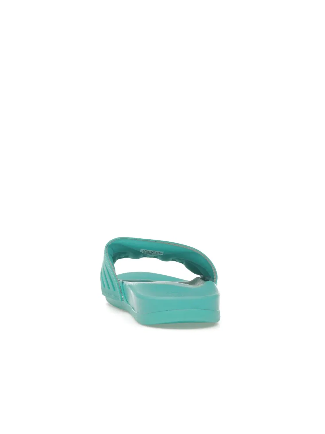 Мужские шлепанцы Comfort Slides Mercedes-AMG Petronas Formula One Team Adidas — изображение 4 из 4, белый