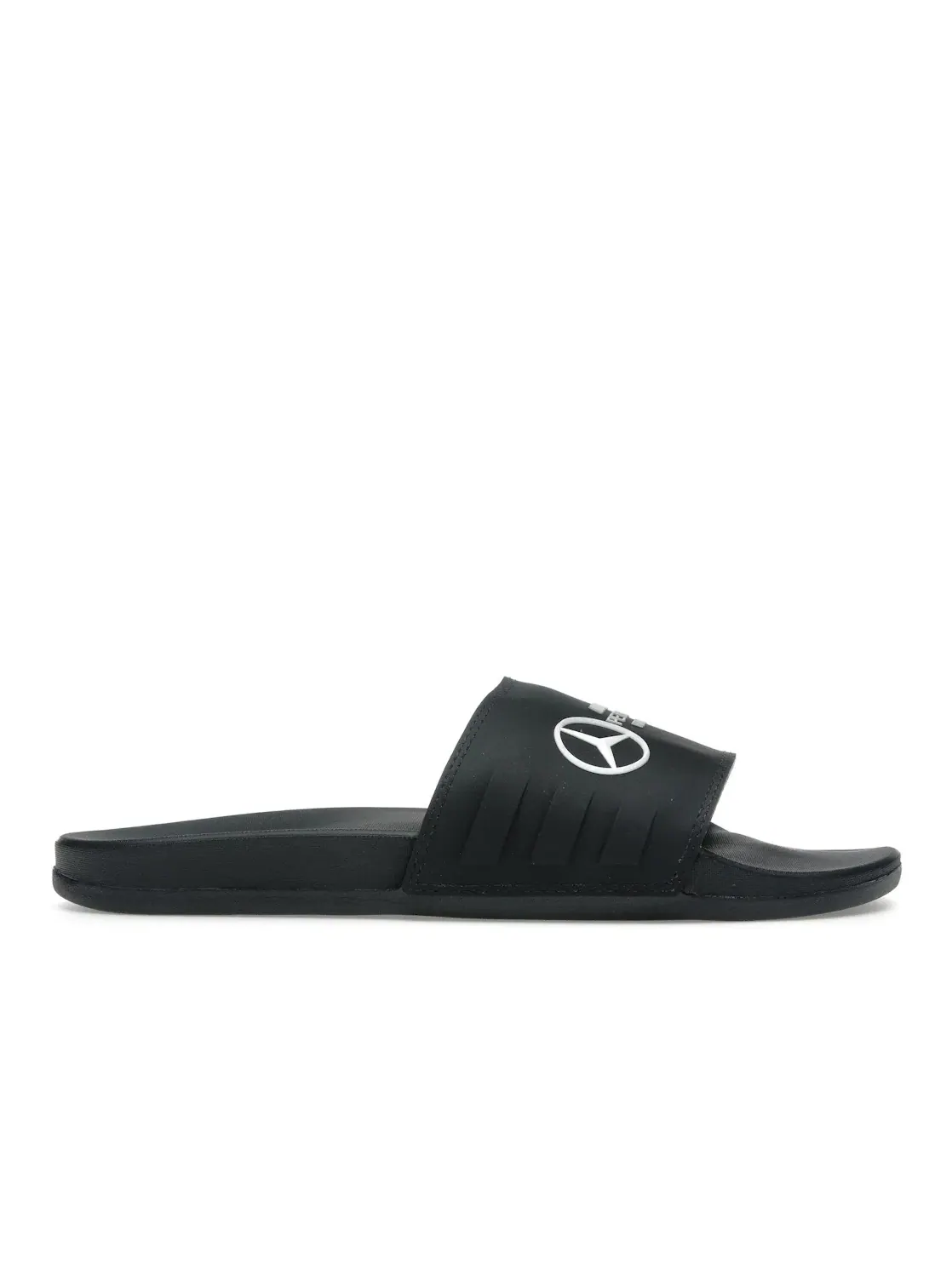 Мужские шлепанцы с ремешком Adilette Comfort Slides Mercedes-AMG Petronas Formula One Team Adidas — изображение 1 из 4