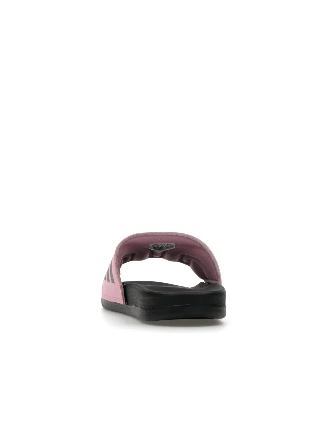 Мужские шлепанцы с рельефной стелькой Adidas Adilette Comfort Slides — изображение 4 из 4, розовый черный