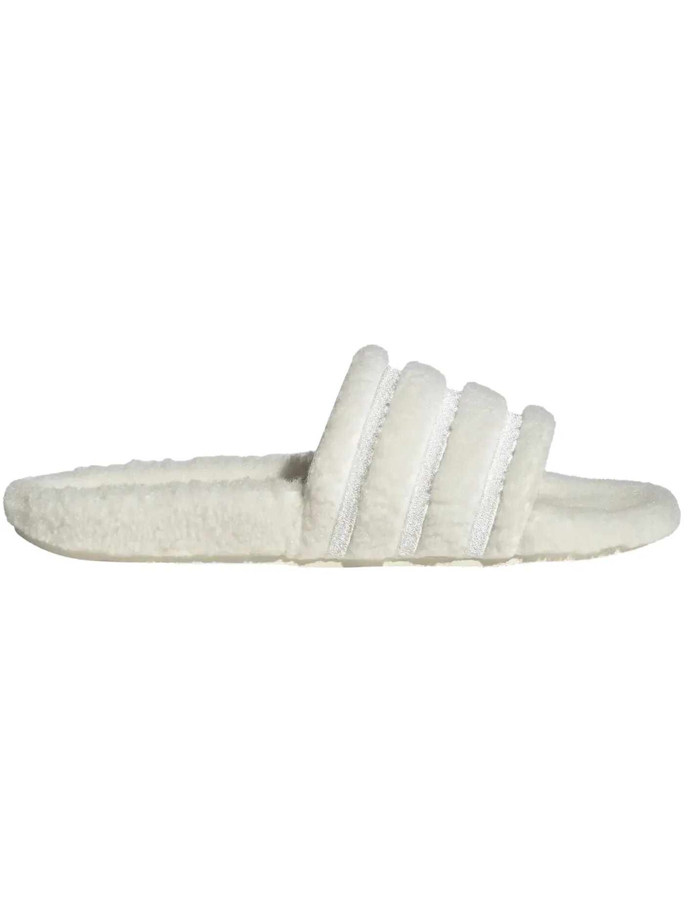 Мужские шлепанцы с мягкой стелькой Adidas Adilette Cozy Slides — изображение 1 из 1, белый