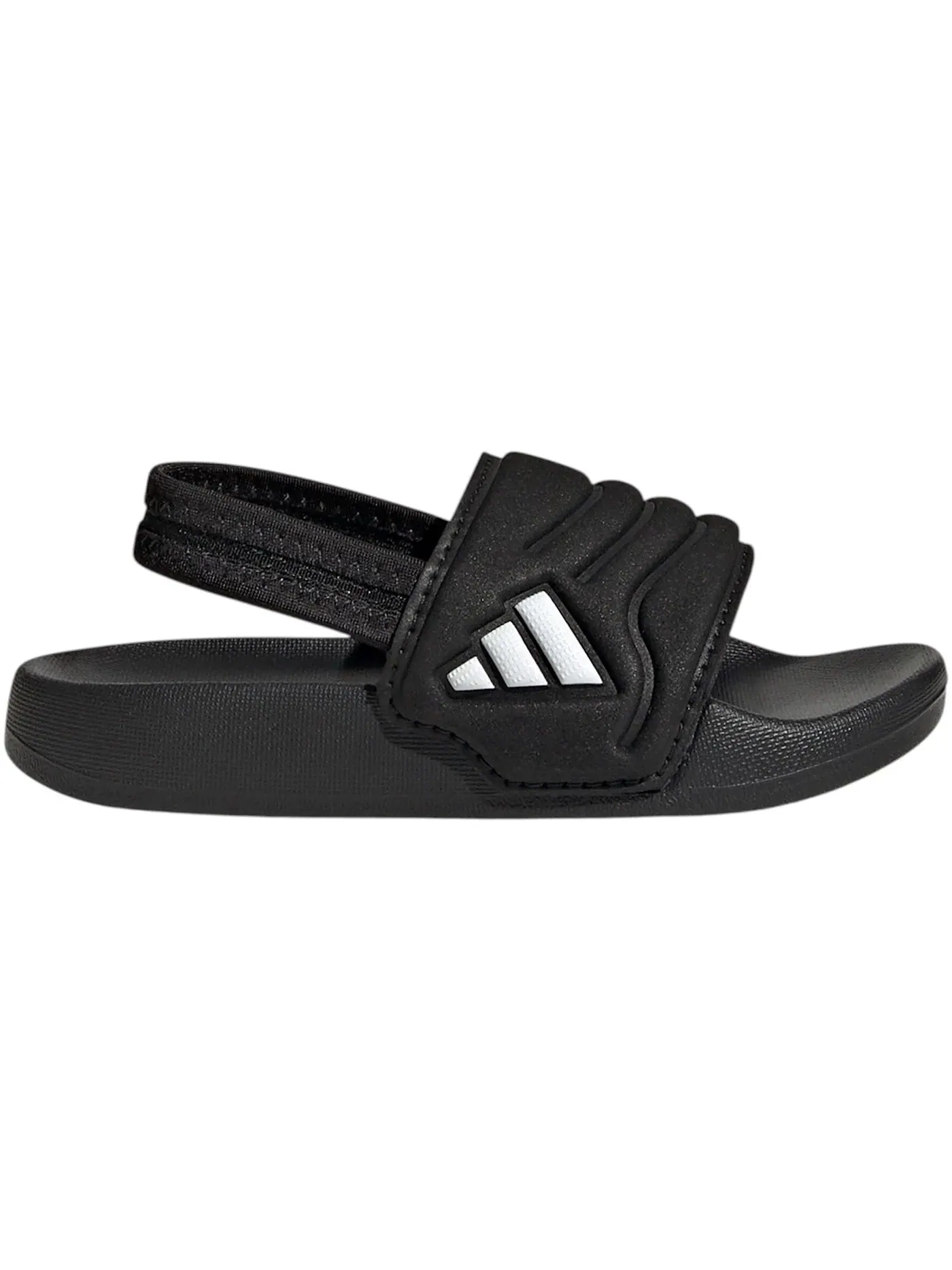 Детские шлепанцы с ремешком Adilette Estrap 2.0 Adidas — изображение 1 из 1, черный/белый/черный