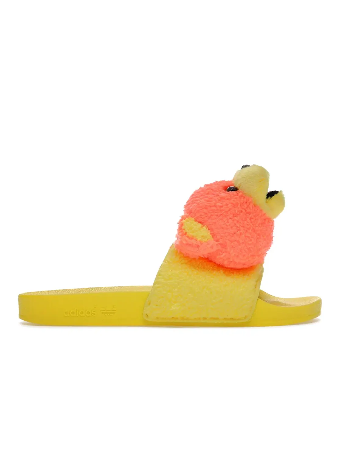 Мужские шлепанцы с медвежонком Adidas JS Adilette Jeremy Scott Teddy — изображение 1 из 4