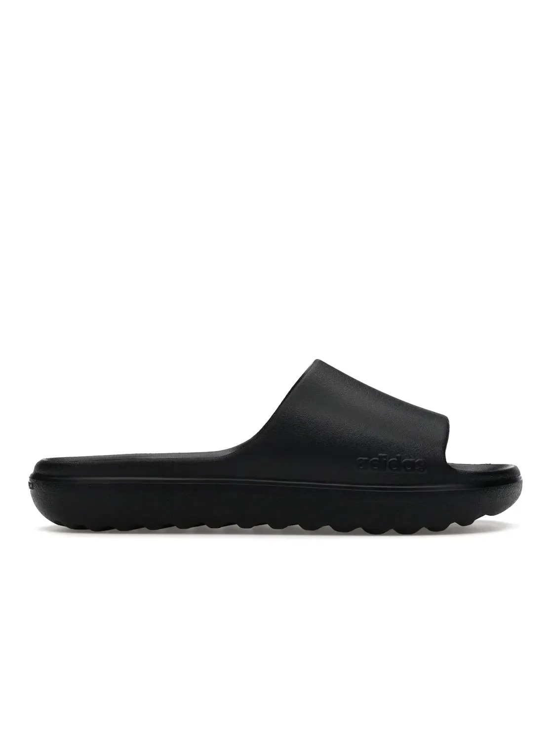 Мужские шлепанцы с контрастной подошвой Adidas Adilette Lumia Slides — изображение 1 из 4, черный черный черный