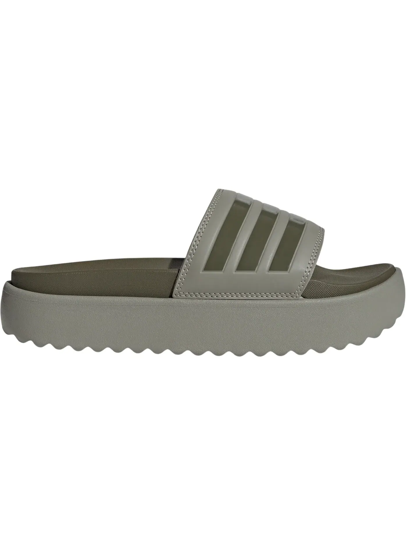 Мужские шлепанцы на платформе Adilette Platform Adidas — изображение 1 из 1