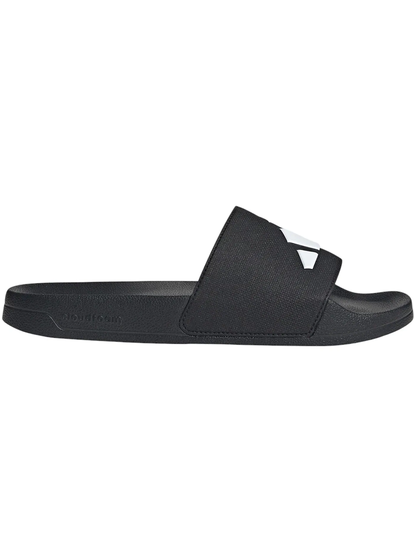 Мужские сандалии-шлепанцы Adilette Shower Slides Adidas — изображение 1 из 1, черный/белый/черный