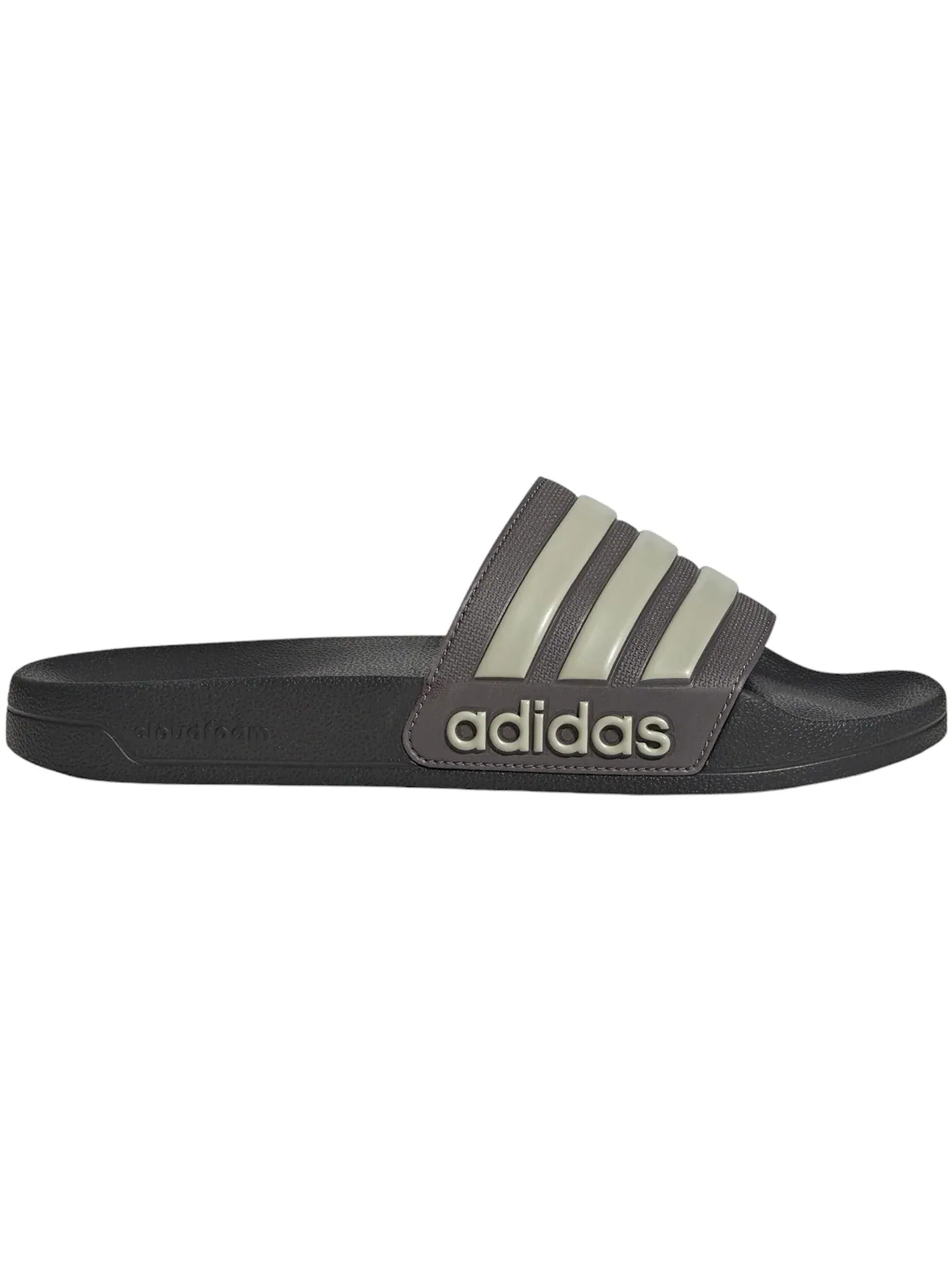 Мужские шлепанцы с ремешком Adidas Adilette Shower Slides — изображение 1 из 1, темно-серый/серый
