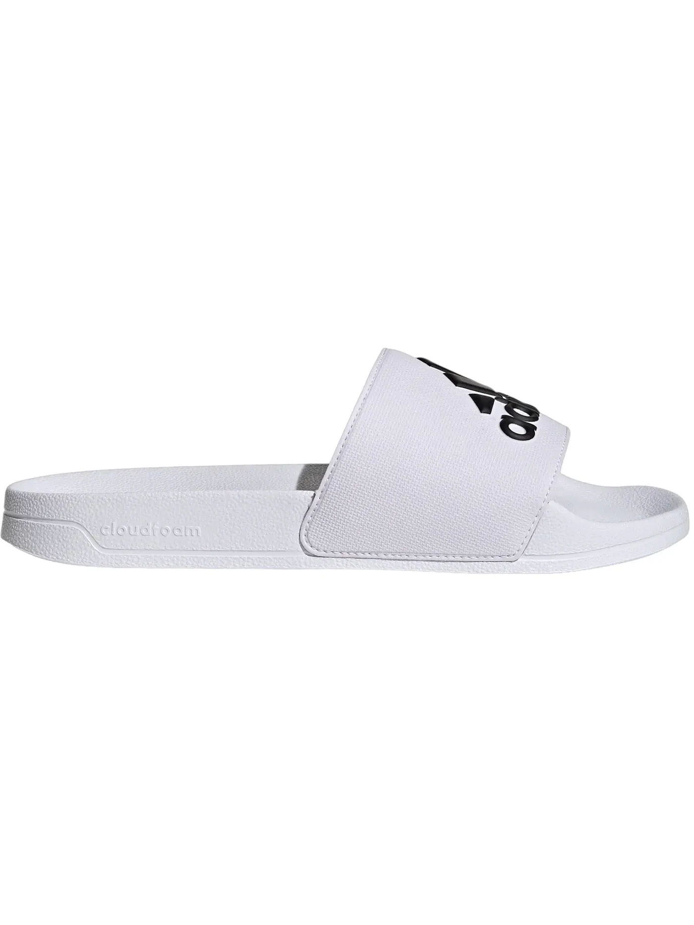 Мужские шлепанцы Adidas Adilette Shower Slides — изображение 1 из 1, белый черный