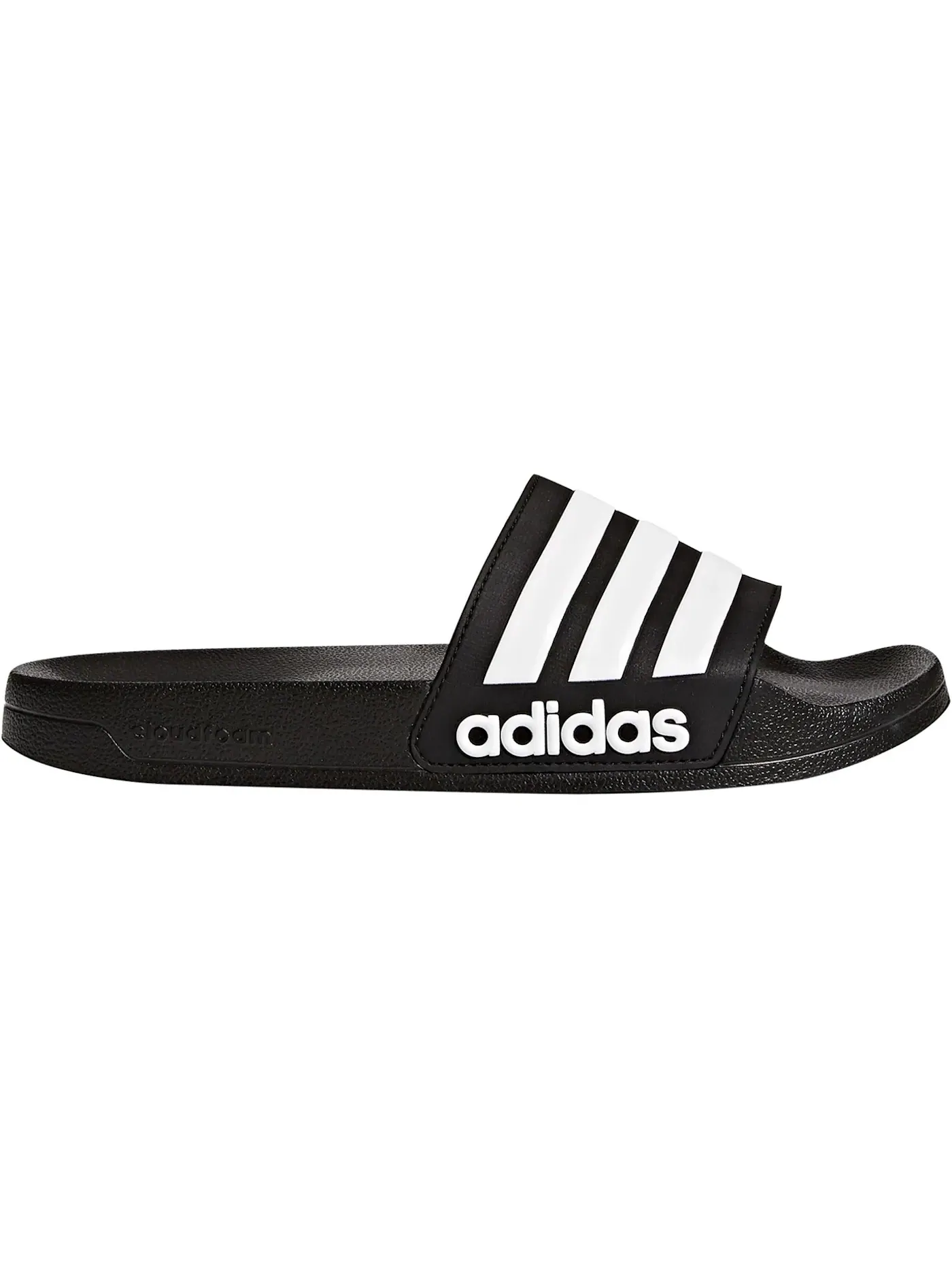 Мужские шлепанцы с ремешком Adilette Shower Slides Adidas — изображение 1 из 1, черный/белый/черный