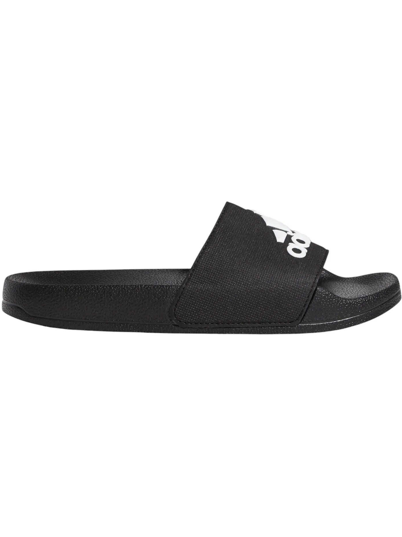 Детские шлепанцы для мальчиков с ремешком Adidas Adilette Shower Slides — изображение 1 из 1, черный/белый/черный