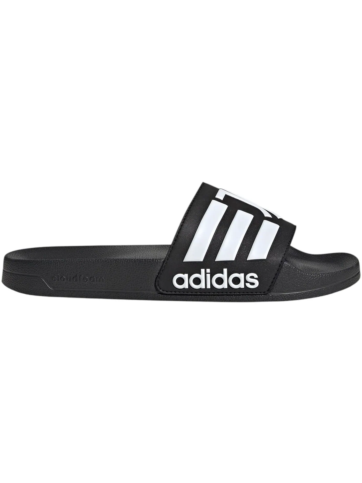 Мужские шлепанцы Juventus Adidas — изображение 1 из 1, черный/белый/черный