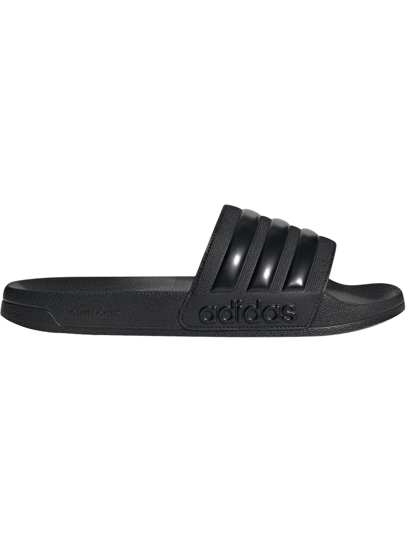 Мужские шлепанцы с ремешком Adilette Adidas — изображение 1 из 1, черный/черный/черный