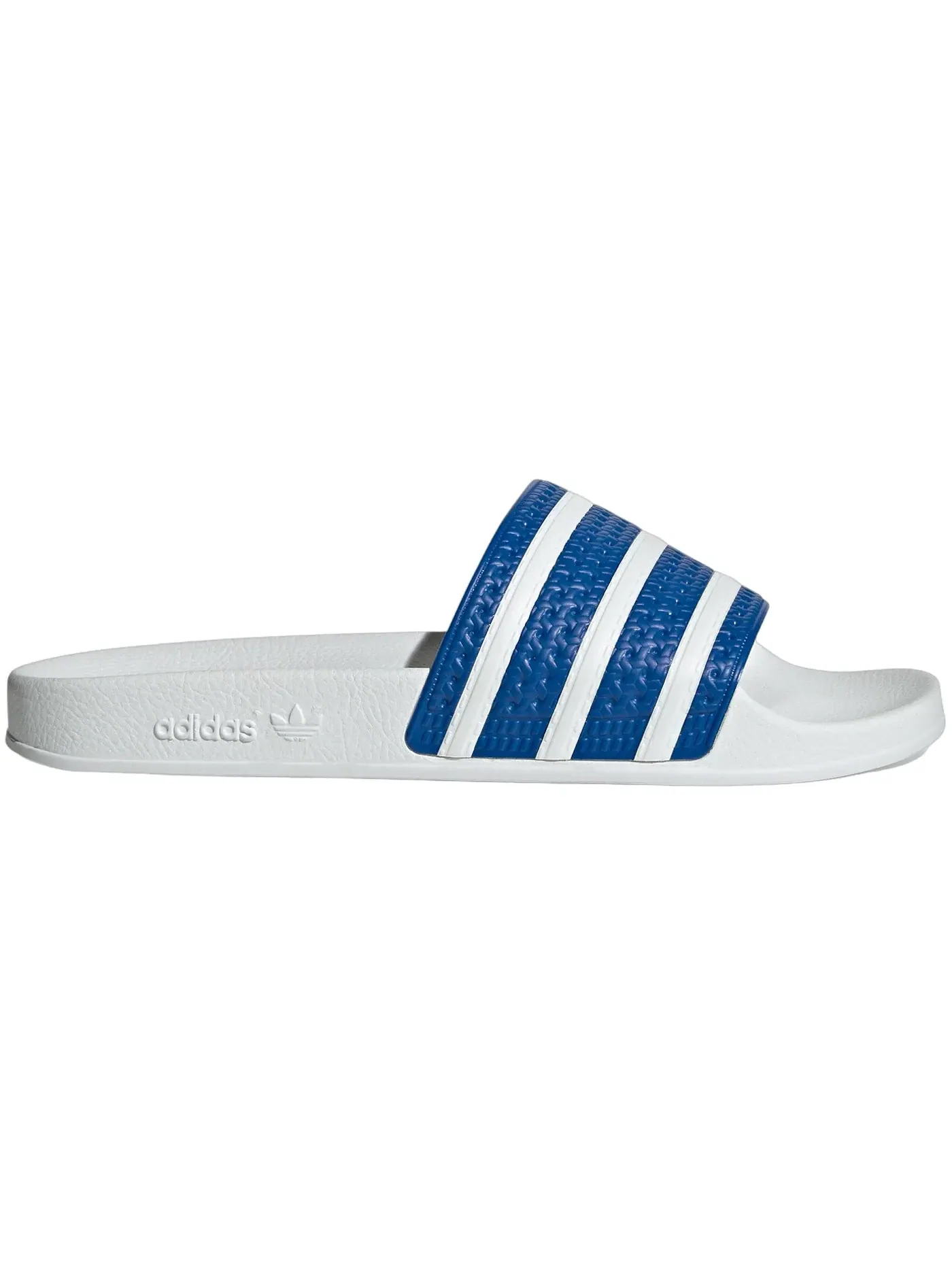 Мужские шлепанцы с ремешком Adilette Slides Adidas — изображение 1 из 1, синий/белый/белый