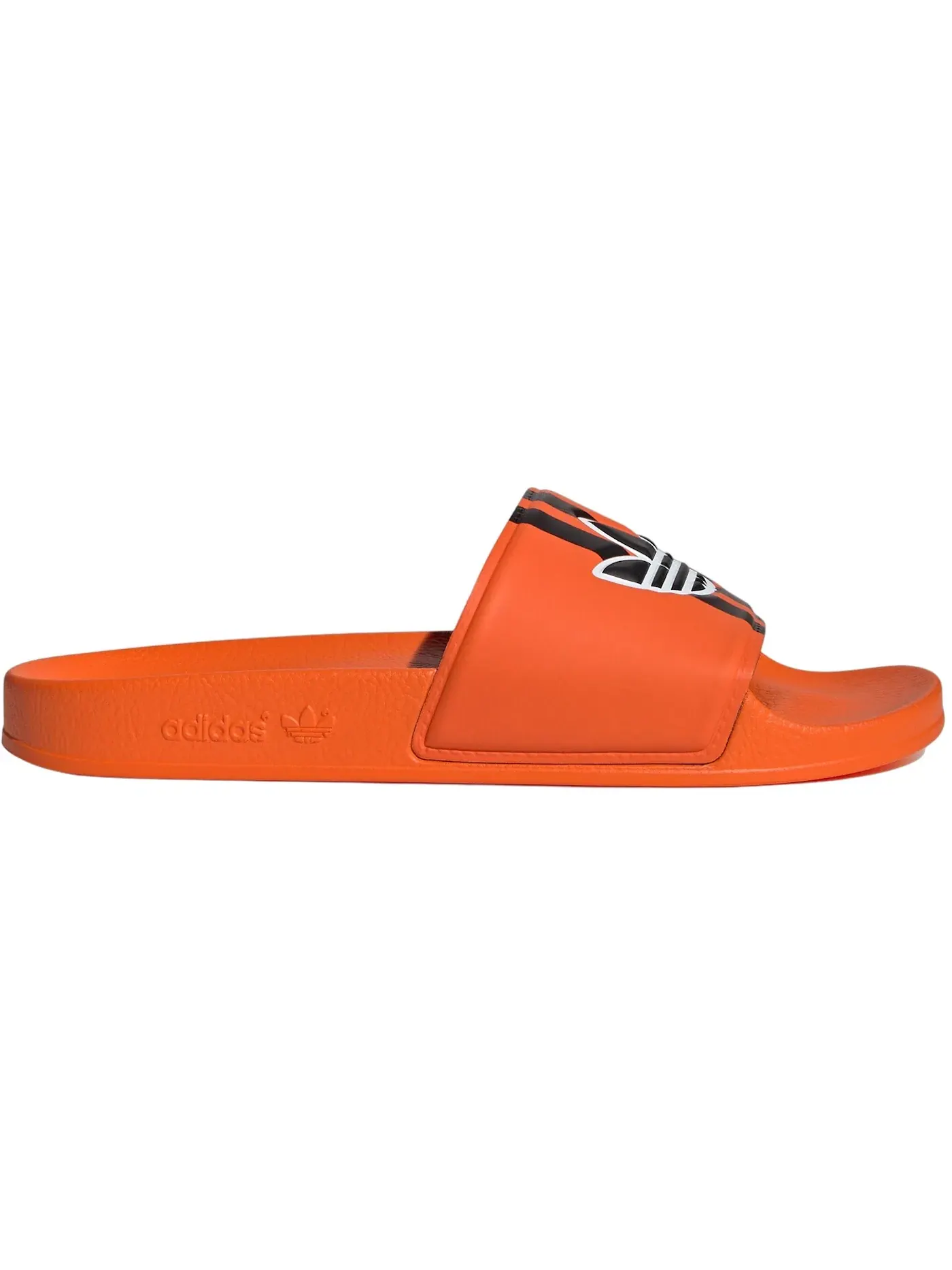 Мужские шлепанцы с ремешком Adilette Slides Adidas — изображение 1 из 1, оранжевый/черный/белый