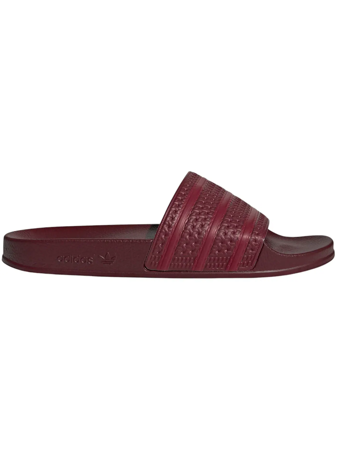 Мужские шлепанцы с контрастными деталями Adidas Adilette Slides — изображение 1 из 1, красный