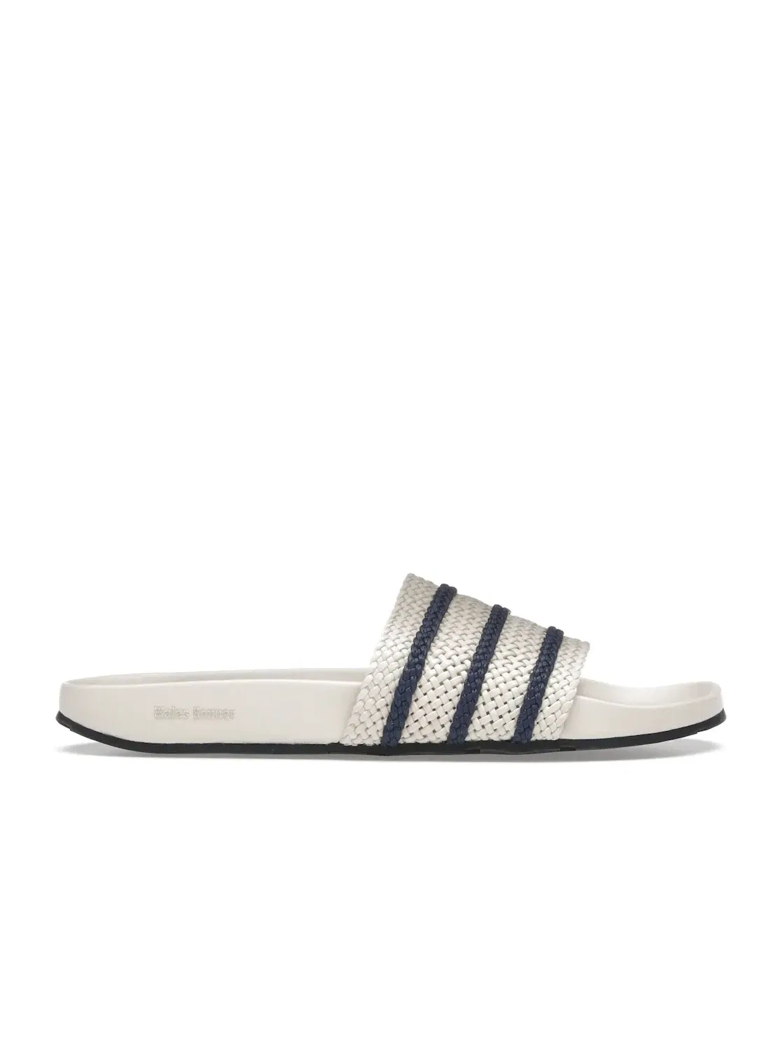 Мужские сланцы с принтом Adidas Adilette Slides Wales Bonner — изображение 1 из 4, белый белый индиго