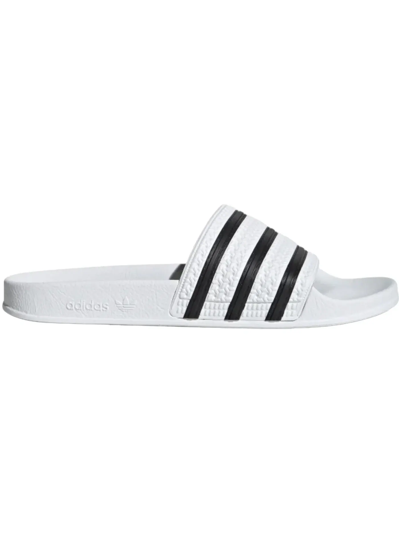 Мужские сандалии-слайды Adidas Adilette — изображение 1 из 1, белый черный белый