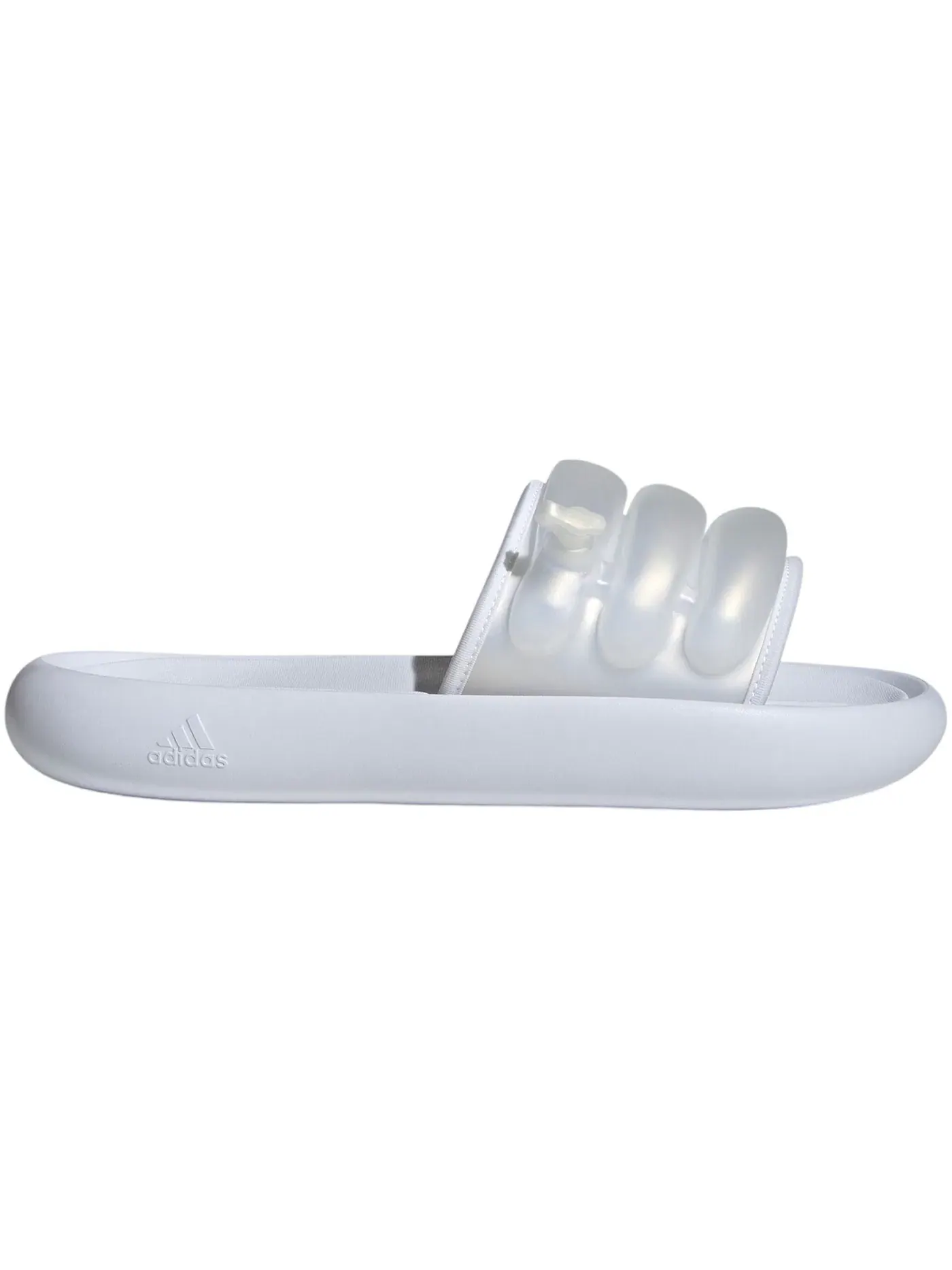 Мужские шлепанцы с открытым носом Adidas Adilette Zplaash Slides — изображение 1 из 1, белый