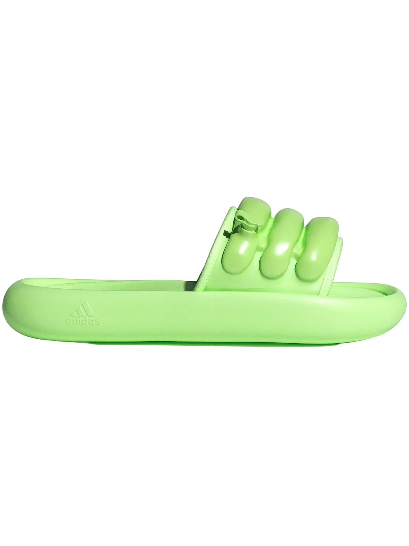 Мужские шлепанцы с ремешком Adilette Zplaash Slides Adidas — изображение 1 из 1, зеленый