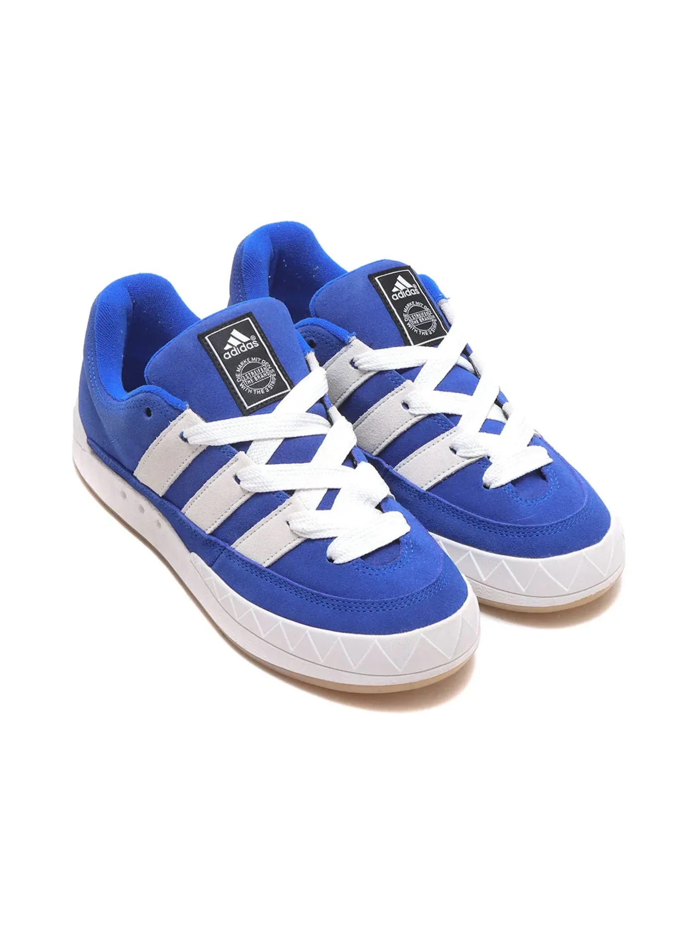 Мужские кроссовки Lifestyle Adidas Adimatic — изображение 2 из 3, синий/белый
