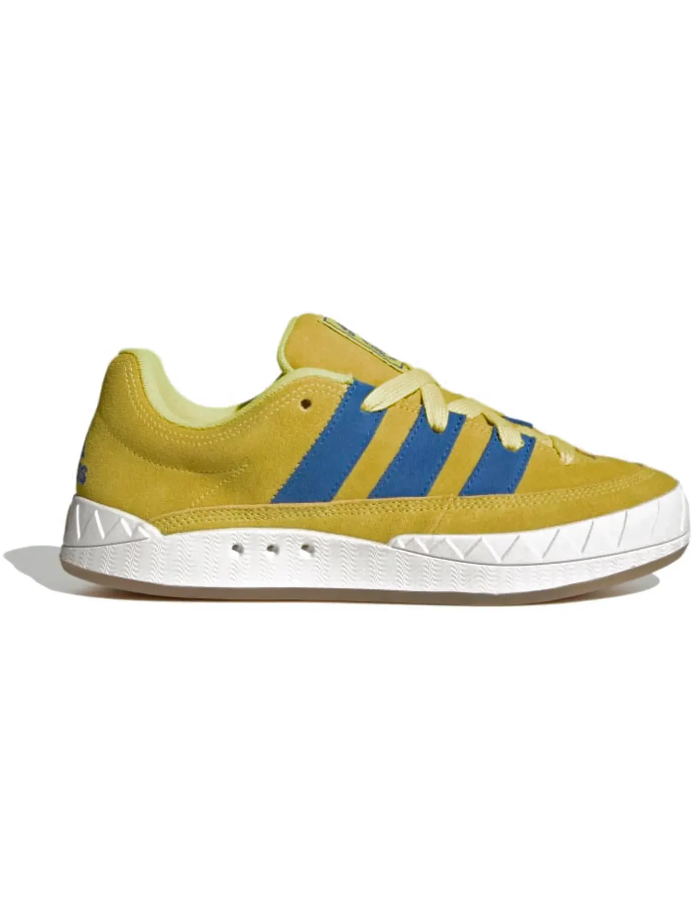 Мужские кроссовки Lifestyle Adidas Adimatic — изображение 1 из 1, яркий желтый/синий/белый