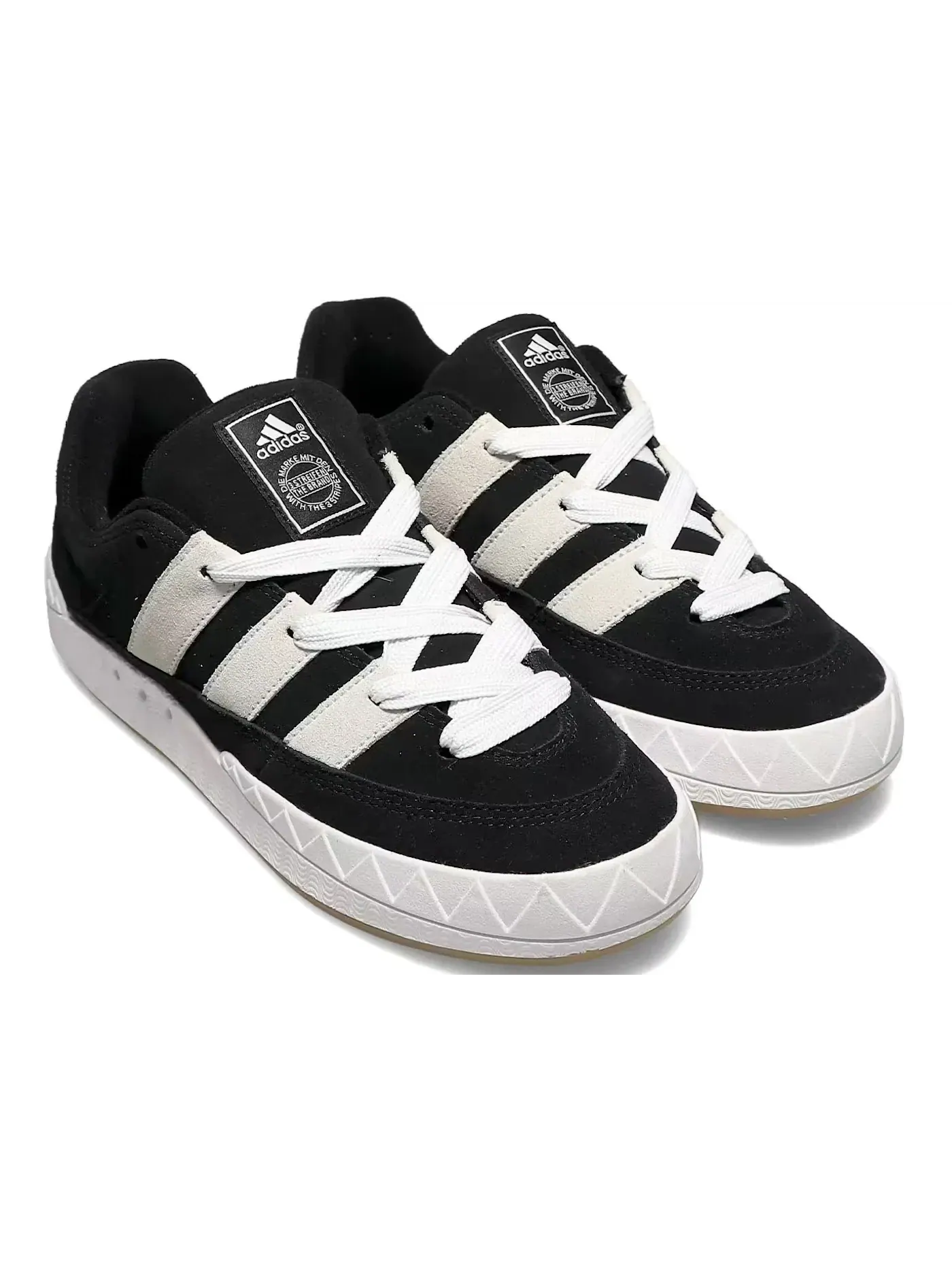 Мужские кроссовки Lifestyle Adidas Adimatic — изображение 2 из 4, черный/белый-белый