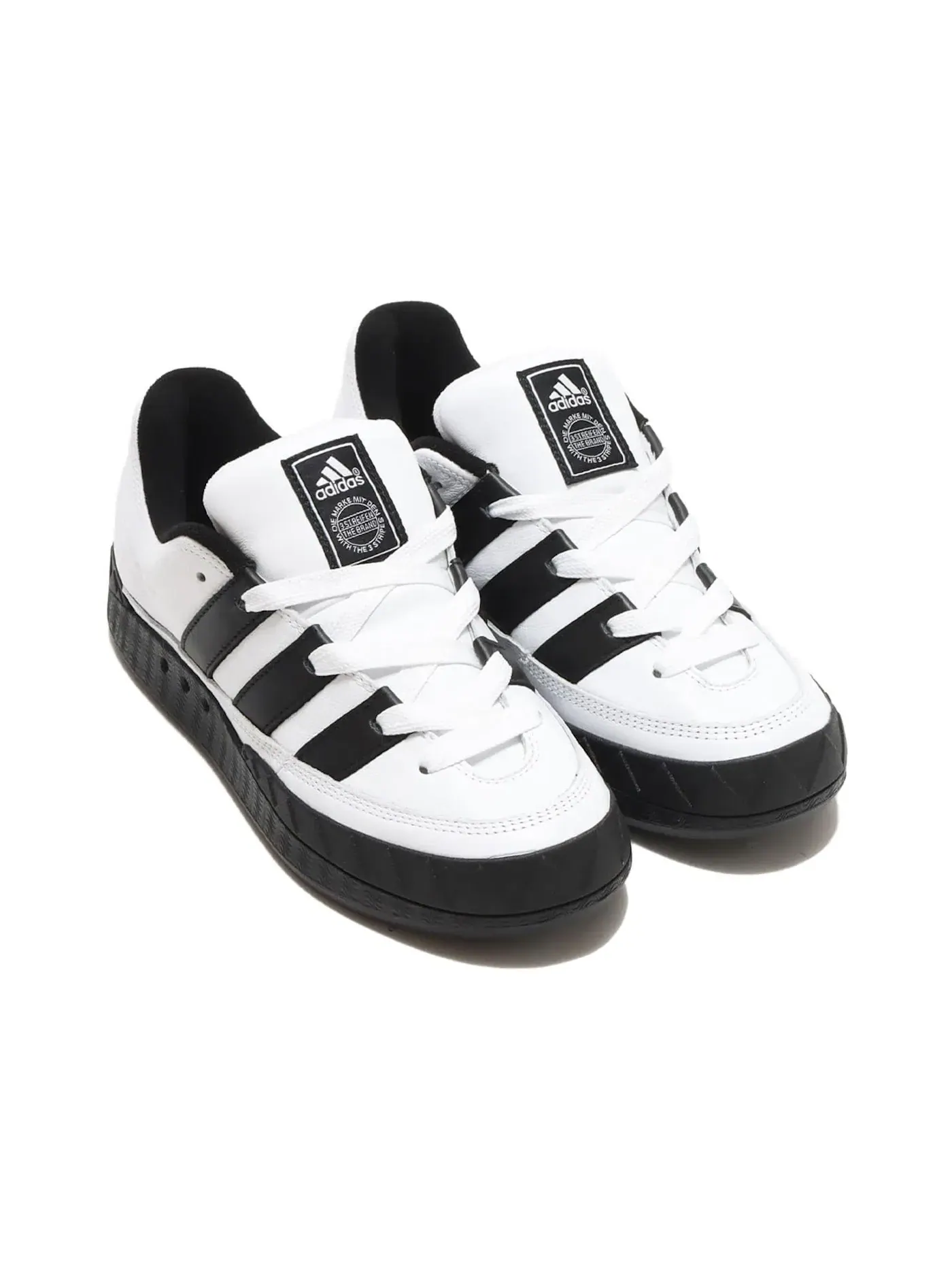 Мужские кроссовки Lifestyle Adidas Adimatic Hommage — изображение 2 из 2, белый/черный/черный