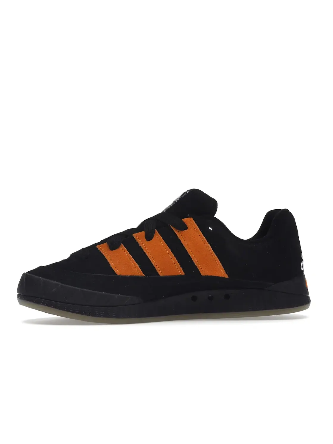 Мужские кроссовки Lifestyle Adidas Adimatic — изображение 3 из 4, черный/оранжевый/белый