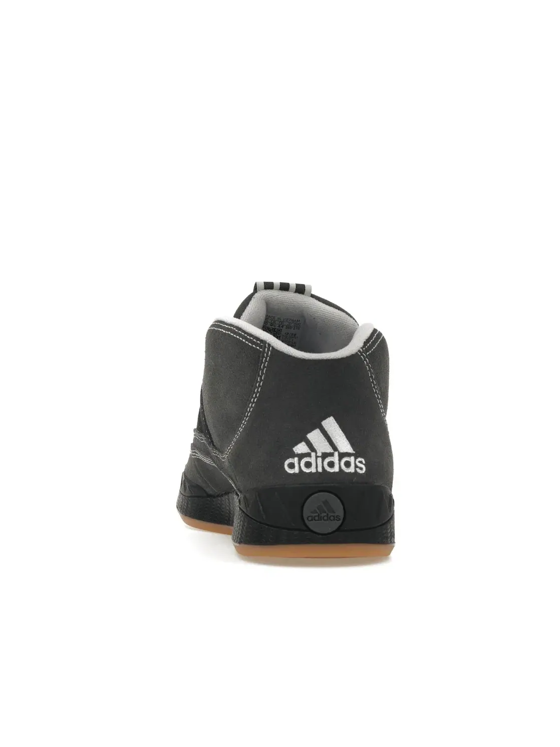 Мужские кроссовки lifestyle с высоким верхом Adidas Adimatic Mid — изображение 4 из 4, серый/черный/белый