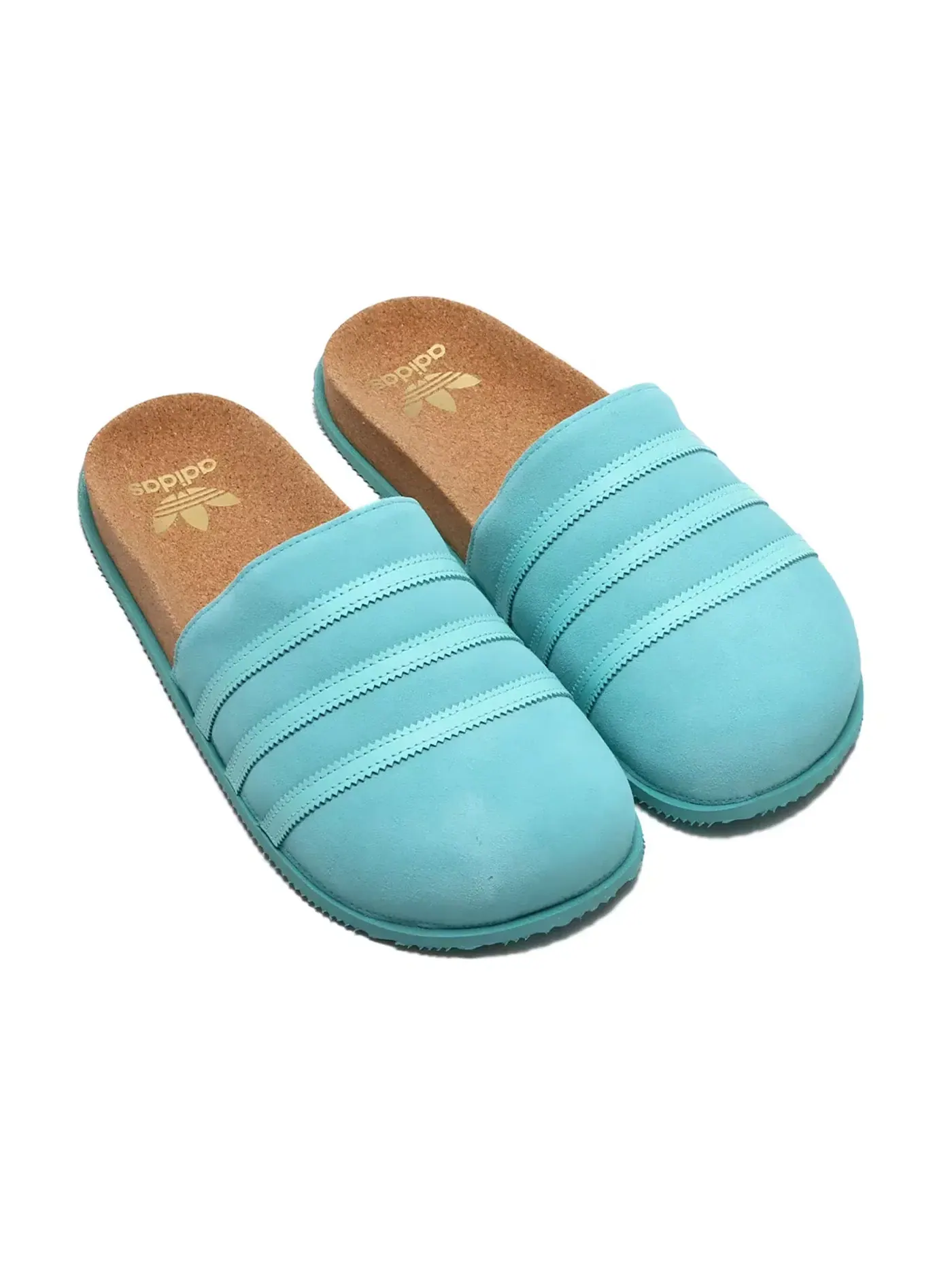 Мужские шлепанцы Adimule Lea Adidas — изображение 2 из 4, золотистый